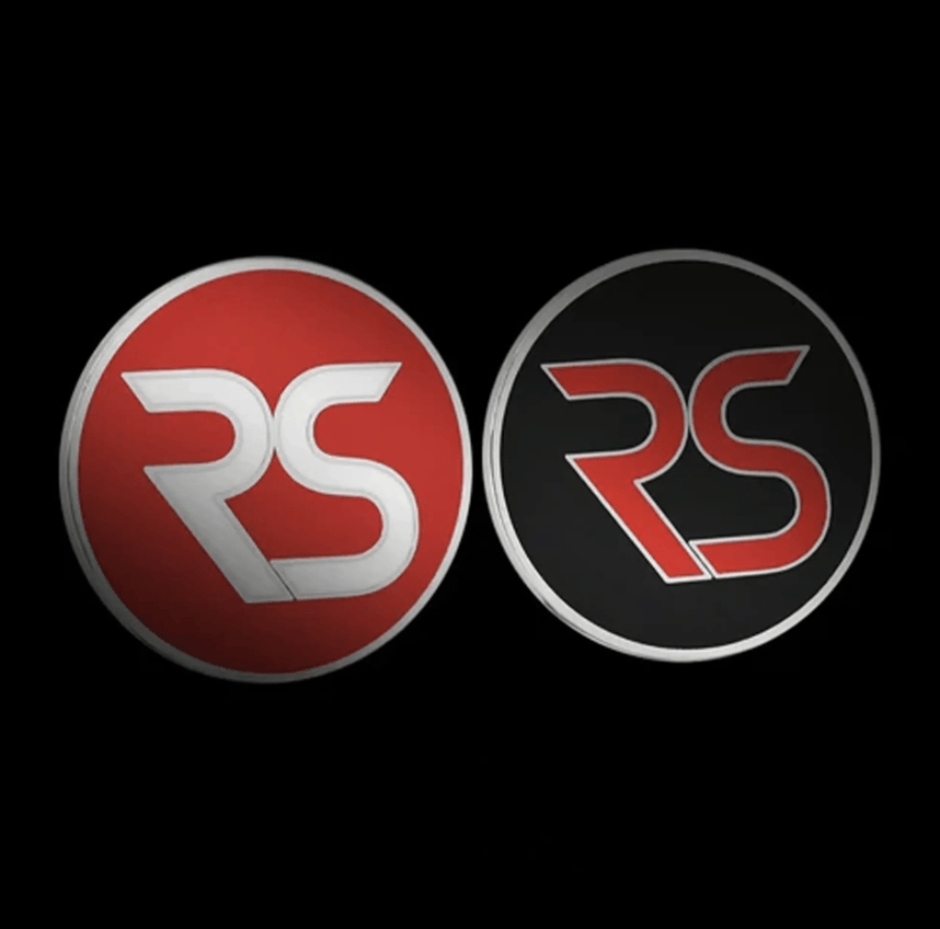 Black / Red RS Double Sided Ball Marker - US