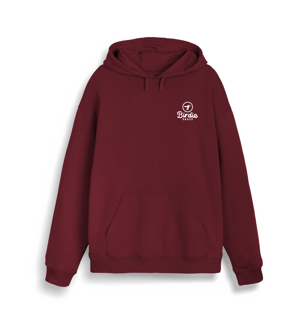 Burgundy Printed Sweater
