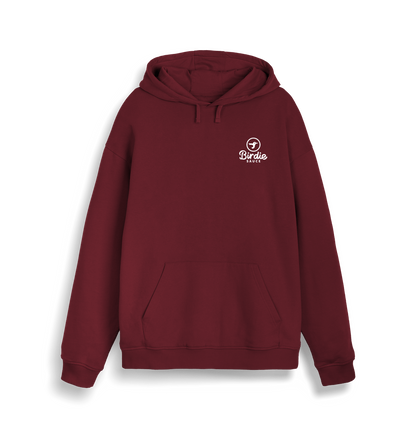 Burgundy Printed Sweater