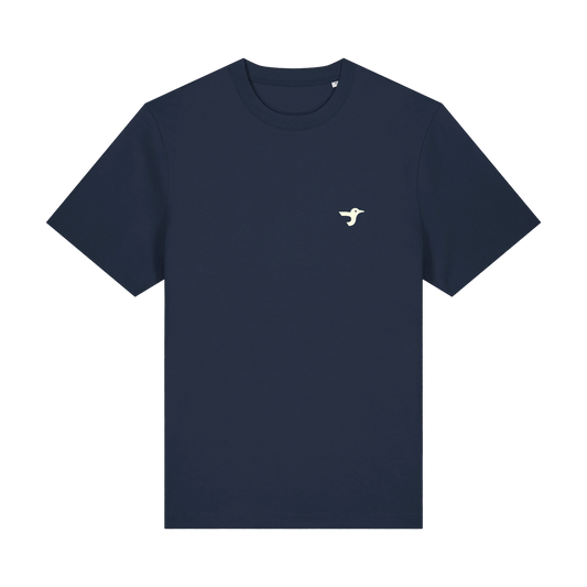 French Navy Printed T-shirt