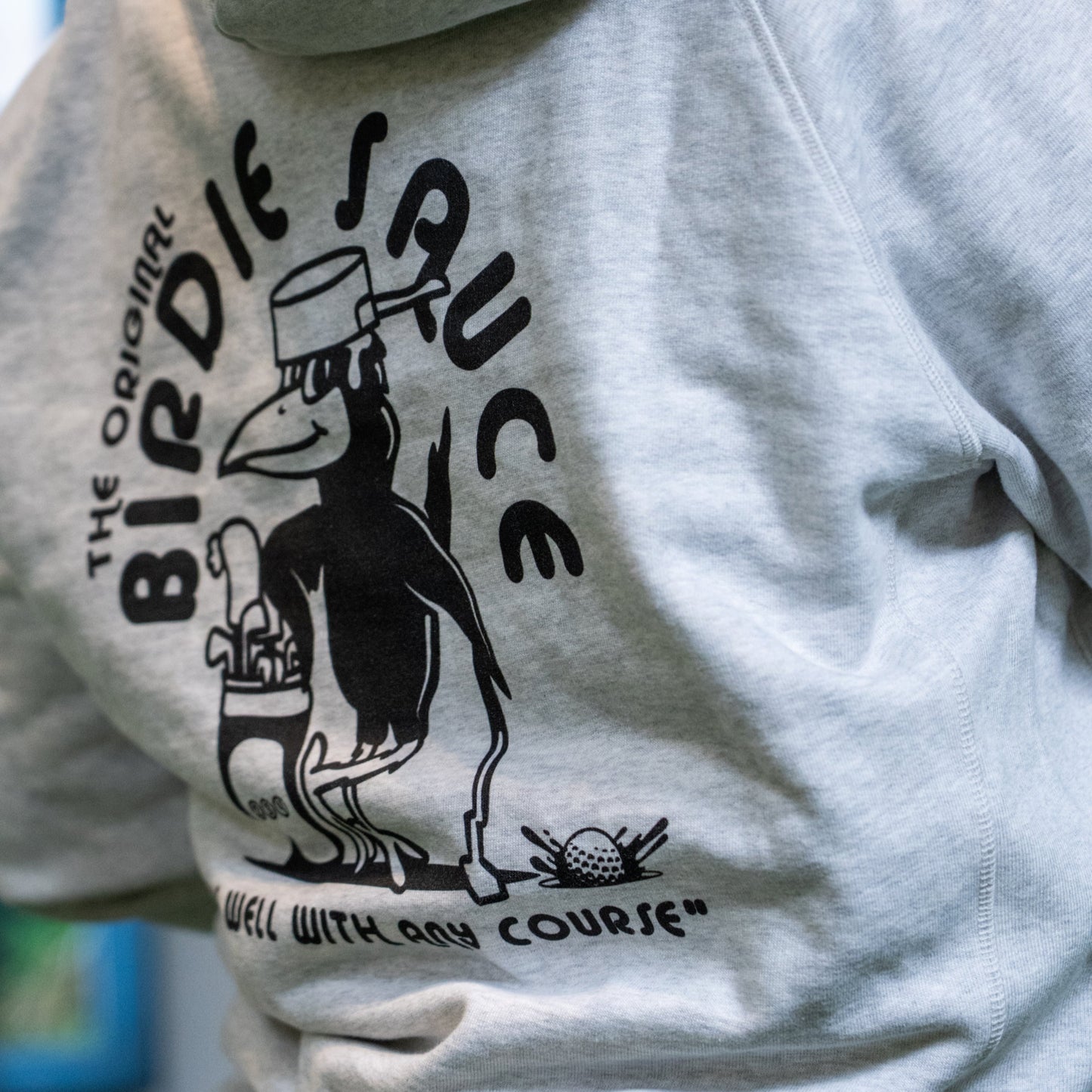 Birdie Sauce Hoodie Grey